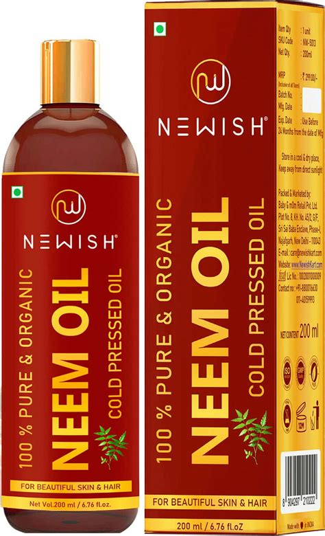 Buy VAGAD'S KHADI NEEM TEA TREE AND BASIL HAIR OIL 200ML | PREVENT ...