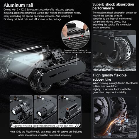 waveshare flexible expandable 6x4 off road ugv multiple hosts | Shop ...