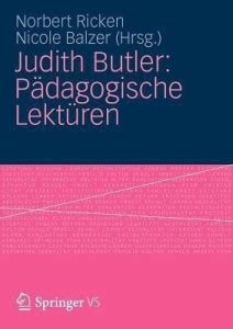 Judith Butler: Paedagogische Lektueren: Buy Judith Butler ...