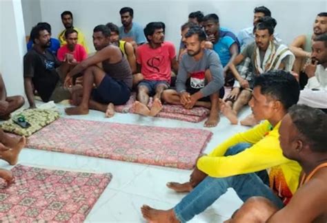 48 Indian workers trapped in hunger and oppression demanding justice ...