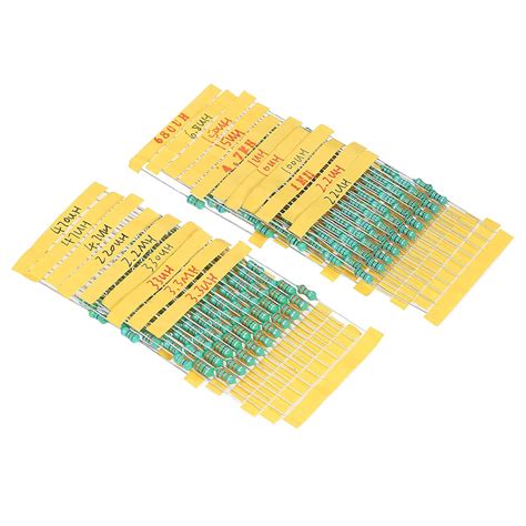 200Pcs φ0510 DIP Chromatic Ring Inductor Assortment Kit Set Tolerance ± ...