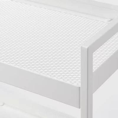 IKEA NISSAFORS Trolley, white | IKEA Kitchen islands & trolleys | IKEA ...