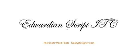 Image result for Word Script Fonts