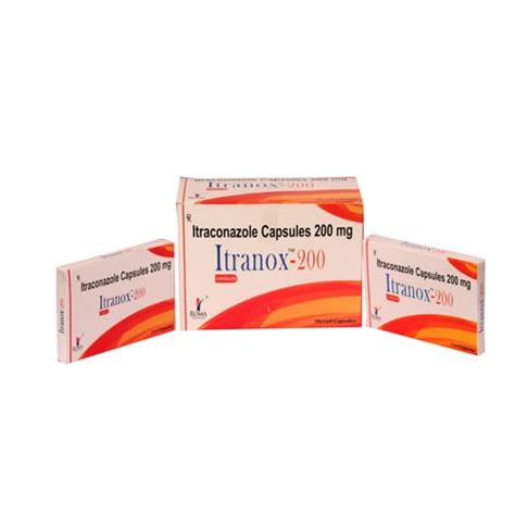 ITRANOX-200 Capsules Roma Healthcare