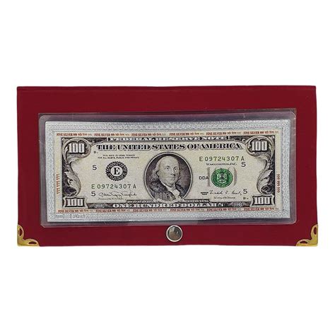 Sahiba Gems Exclusive 999 Pure Silver Dollar Colored Note for Gifting ...