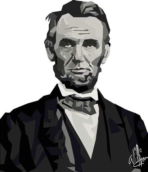 Abraham Lincoln Vector Art American President - Motivation Clipart ...