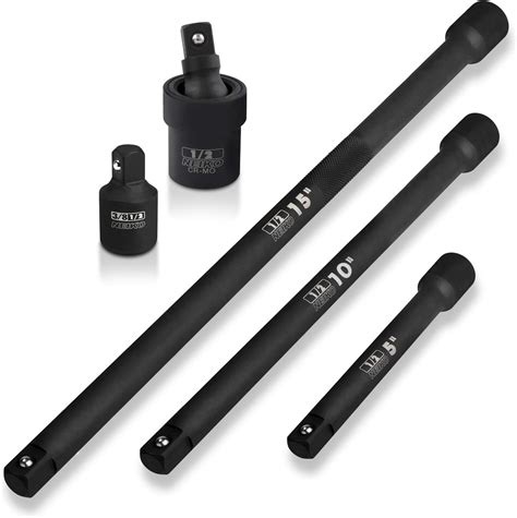 NEIKO 15'' Impact Extension Set & Socket Adapter India | Ubuy