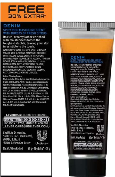 Buy AXE SIGNATURE DENIM LATHER SHAVING CREAM TUBE OF 78 G Online & Get ...