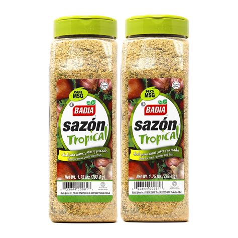 Badia Sazon Tropical, 1.75 lb - Palatize Pack of 2 - Walmart.com