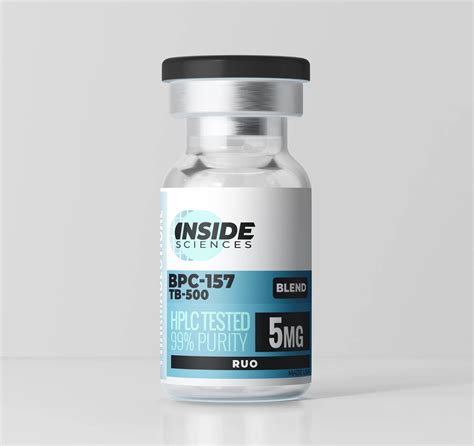 BPC-157 & TB-500 Blend 5mg/5mg - Inside Sciences