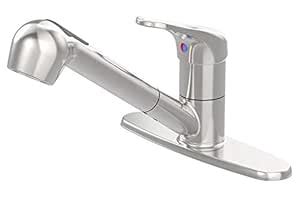 Symmons Unity Single Handle Pull-Out Kitchen Faucet with 90 Degree ...