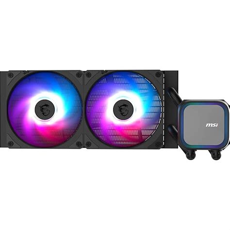 MSI MAG CORELIQUID A13 240 AIO CPU Liquid Cooler - Full CPU Coverage ...
