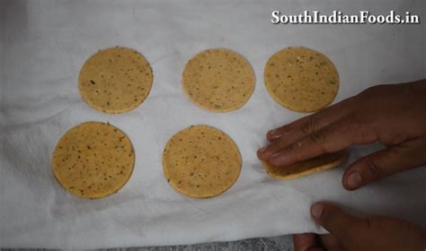 Nippattu[Chekkalu]-How to make-Step by step photos & Video