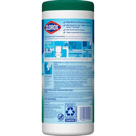 Clorox 35-Count Fresh Disinfectant Wipes All-Purpose Cleaner 4460001593 ...