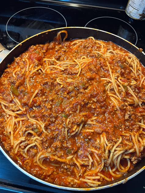 Comforting Spaghetti in a Pan