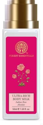 Forest Essentials Ultra-Rich Body Milk Indian Rose Absolute | Natural ...