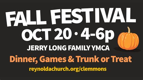 Calendar • Fall Festival @ Jerry Long YMCA