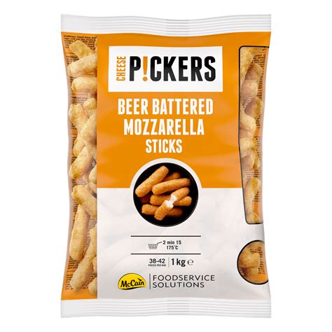 McCain Cheese Pickers Beer Battered Mozzarella Sticks - Salamarket