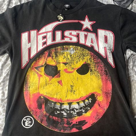 Hellstar smile face shirt | Colorful shirts, Star shirt, Shirts