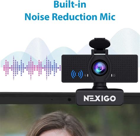 Buy NexiGo N60 1080P Web Camera, HD Webcam with Microphone, Software ...