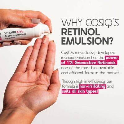 Cos-IQ Vitamin A-1% Granactive Retinoid Emulsion – Himkhand