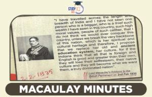 Macaulay Minute, History, Education, Objective, Feature, Advantages and ...