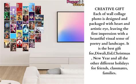 Thepaper9store Narut Wall Posters – Pack of 30 Self-Adhesive Anime wall ...