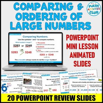 Image result for PowerPoint About Ordering Numbers