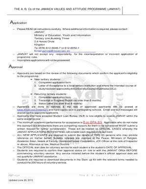 Fillable Online moey gov THE A, B, Cs of JAMVAT.doc Fax Email Print ...