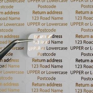 Image result for UK Address Labels