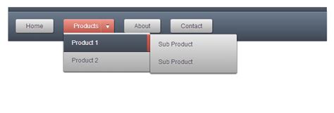 Image result for HTML Menu Examples