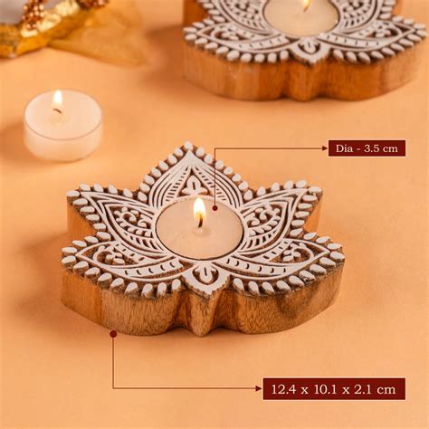 Buy Diwali Candle and Diyas, Diwali T Light Candle Holder Online in ...