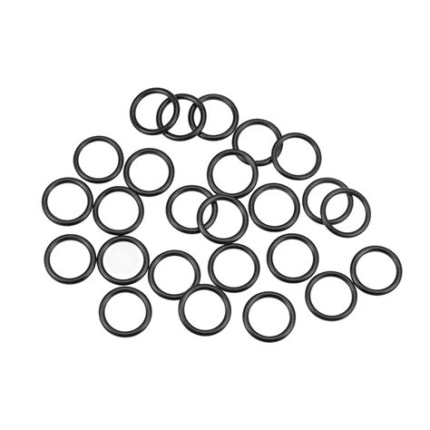 uxcell O-Rings Nitrile Rubber 15mm Inner Diameter 20mm OD 2.5mm Width ...