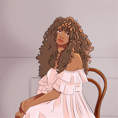 Short Curly Hair Drawing 的图像结果