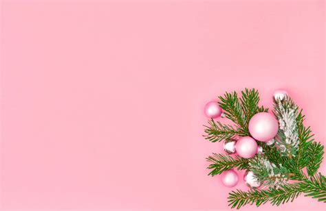 Pink Christmas Background
