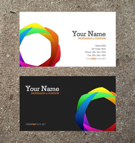Template for Business Cards Free Printable 的图像结果