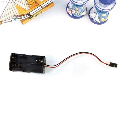 BIG BOOM® CF74 RC 4xAA Battery Box Holder Futaba JR Plug for Receiver ...