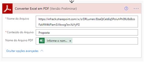 Convert Excel to PDF Power Automate 的图像结果
