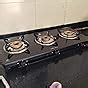 Bajaj Ucx 3 Burner Slim Glass Top Gas Stove|Slim Frame Glass Cooktop|3 ...