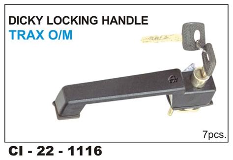 Car International Dicky Lock W/Key O/M Trax CI-1116 for | Parts Big Boss