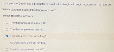Image result for How to Construct a Triangle Using Protractor PDF