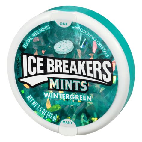 Ice Breaker Mints Wintergreen 1.5oz - 8ct – I Got Your Candy