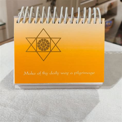 Shop Desk Calendar Of 366 Quotations From Sri Aurobindo & The Mother ...