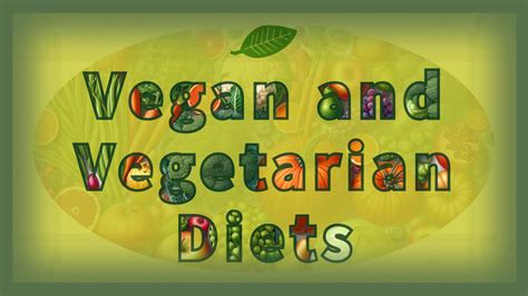 Understanding the Basics of Vegan and Vegetarian Diets - livingup.blog