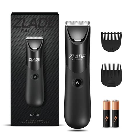 Zlade Ballistic LITE Manscaping Full Body Trimmer for Men | Beard, Body ...