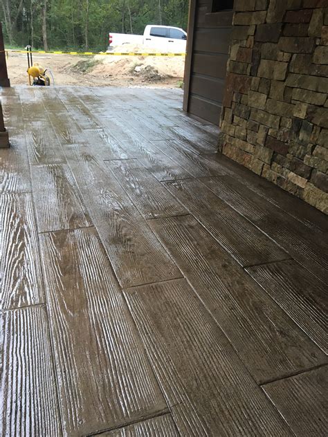 Stamped Concrete Driveways & Patios in Tulsa