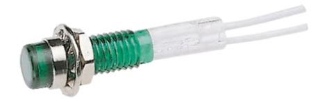IND515205-640-T/GRN CAMDENBOSS | CAMDENBOSS Green Panel Mount Indicator ...