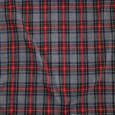 Scottish Tartan Gray Melange Framework | Elle&Gi Srl