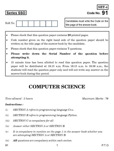 Image result for Computer Science Paper Format