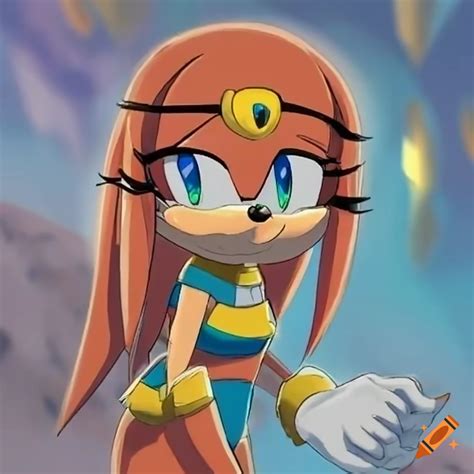 Tikal the echidna from sonic adventure on Craiyon